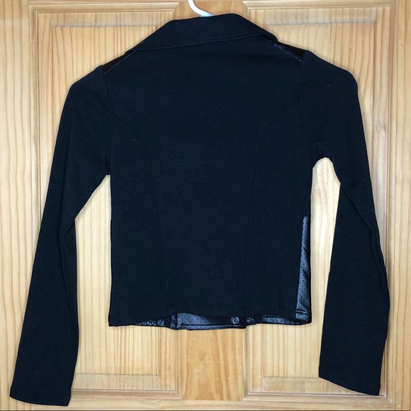 Disney D-Signed Girls Studded Moto Jacket (M) - Picture 2 of 3